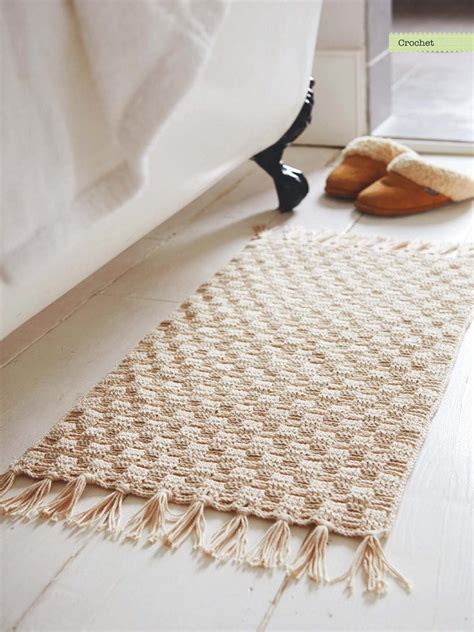 Crochet Cotton Rug Pattern FREE – Yarn Club