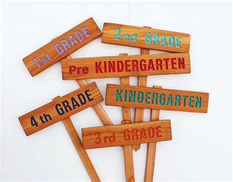 Childrens School Garden Signs School Garden Teachers Signs - Etsy