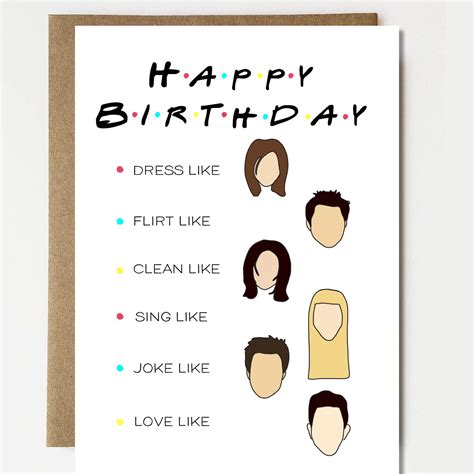 Friends Birthday Card Birthday Cards Greeting Cards aloli.ru