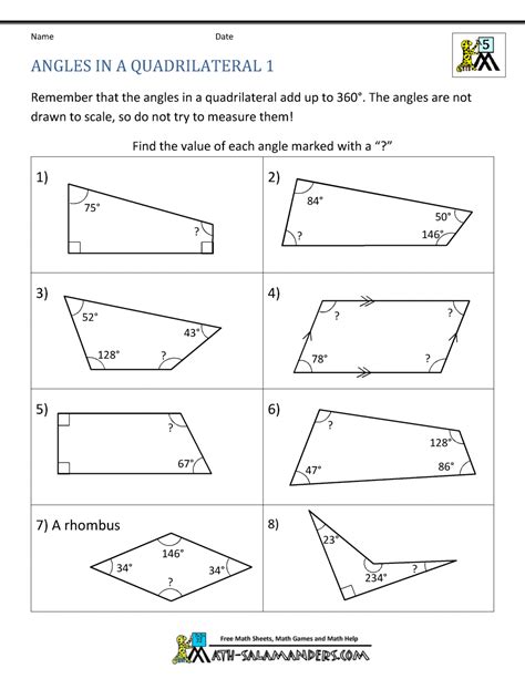 worksheet. Area Of Quadrilaterals Worksheet. Grass Fedjp Worksheet Study Site