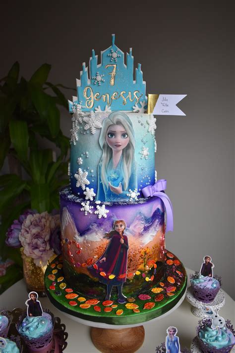 Frozen 2 cake – Artofit