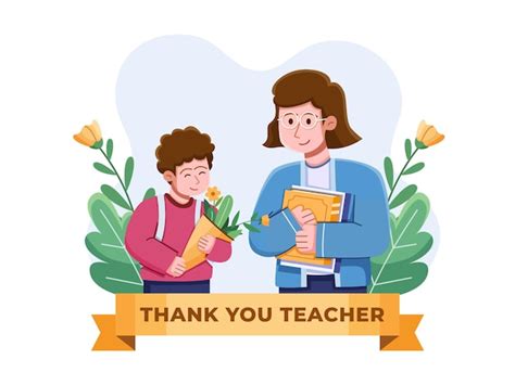 Thank You Teacher Cartoon Images