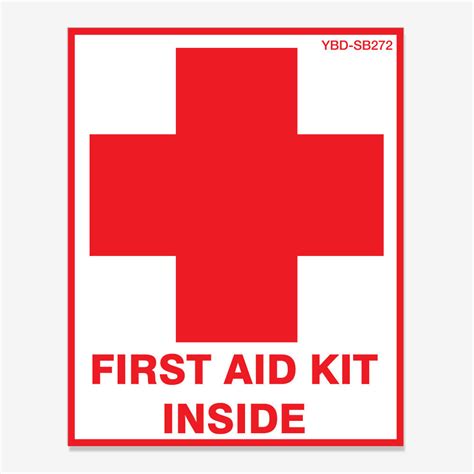 First Aid Kit Sign Printable