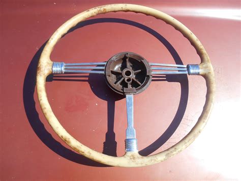 SOLD...REAL EARLY NOS AFTERMARKET ACCESSORY STEERING WHEEL...ONE OF A KIND !!! | The H.A.M.B.