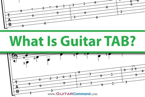 What Is Guitar TAB? A Guide To Reading TAB & Notation On Guitar