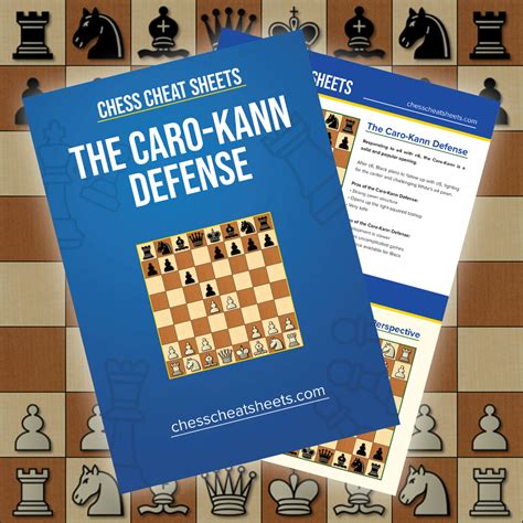 The Caro-Kann Defense - Chess Opening Cheat Sheet - Chess Cheat Sheets