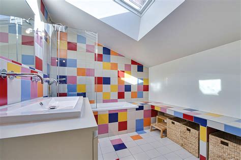 Colourful Bathroom Floor Tiles – Flooring Guide by Cinvex