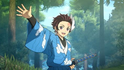 Tanjiro Kamado in Demon Slayer Kimetsu no Yaiba Game 2020 Wallpaper, HD Games 4K Wallpapers ...