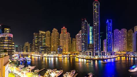 Dubai Night Skyline Wallpapers - Top Free Dubai Night Skyline Backgrounds - WallpaperAccess