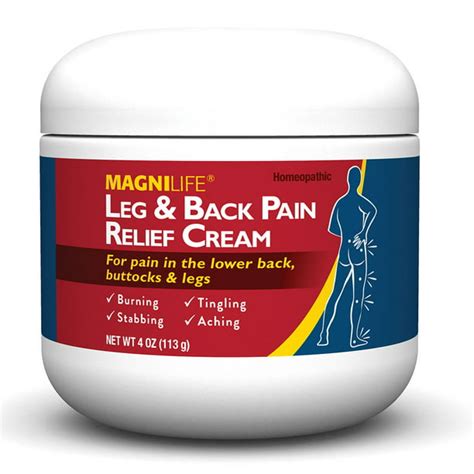 MAGNILIFE Leg & Back Pain Relief Cream - Walmart.com - Walmart.com