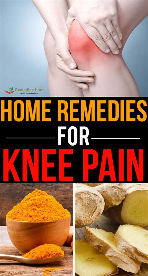 Home Remedies for Knee Pain - Remedies Lore