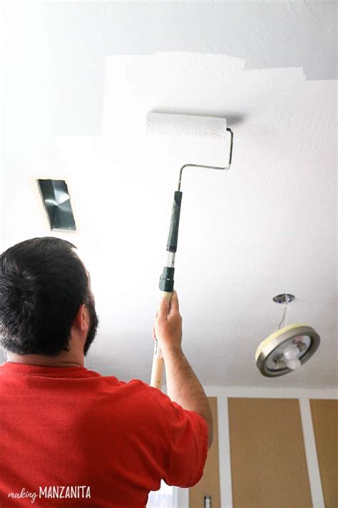 How To Paint A Flat Ceiling Without Roller Marks | Homeminimalisite.com