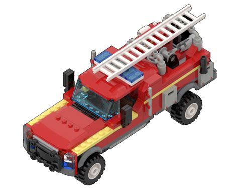 LEGO MOC (x) - MOC - Remake Fire Truck - LEGO SET 60231 by vchianea | Rebrickable - Build with LEGO