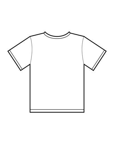 Blank T Shirt Templates | PDF