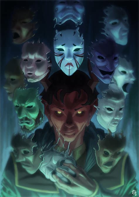 [OC] [Art] The Mask of Many Faces : r/DnD