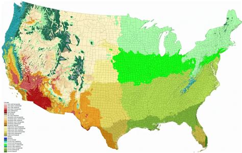 Detailed Climate Map Of The United States - Vivid Maps