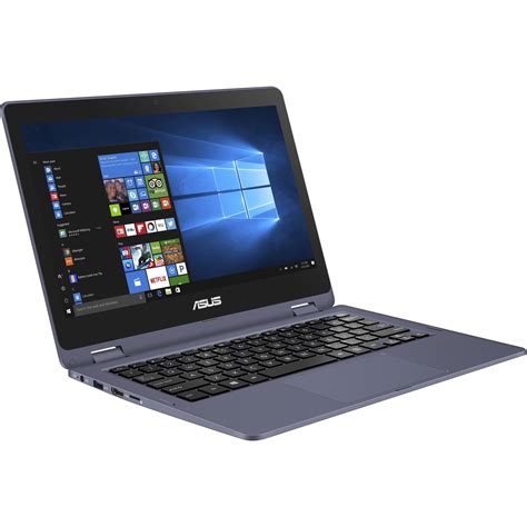 Asus VivoBook Flip 12 11.6" Touchscreen Laptop, Intel Celeron N3350, 4GB RAM, 32GB SSD, Windows ...