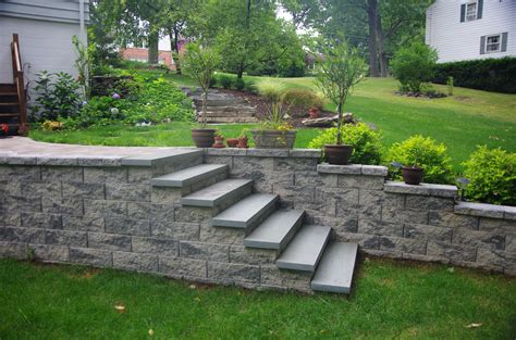 Retaining Wall Steps Ideas For Your Landscape