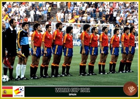 Fan pictures - 1982 FIFA World Cup Spain. Spain team