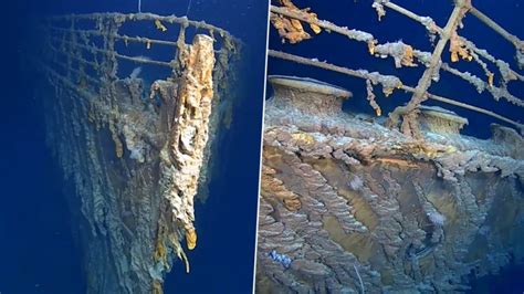 Ever Wondered How Titanic Looks Now? Latest Video From Underwater Exploration in Last 14 Years ...