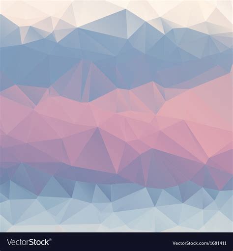 Abstract pink blue light blue background polygon Vector Image