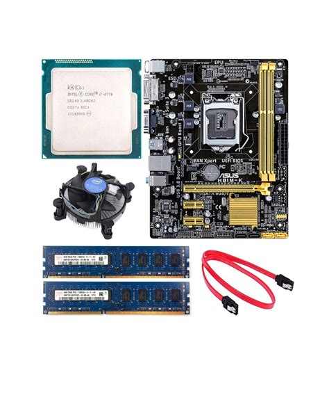 Intel Core i7 4th Gen + H81 Motherboard + 8/16GB RAM - COMBO - Computify.in