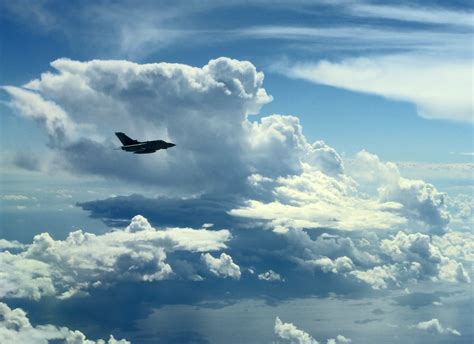 clouds, Plane, Sky, Military, Jet, Sky Wallpapers HD / Desktop and Mobile Backgrounds