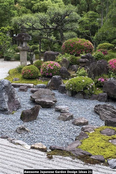 Awesome Japanese Garden Design Ideas - HOMYHOMEE