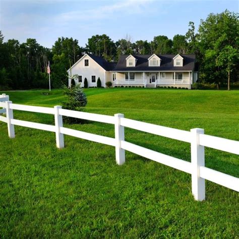 2-Rail Horse Fence | Vinyl Fencing | Weatherables