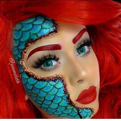 Halloween Mermaid Makeup Inspiration | Fin Fun Blog