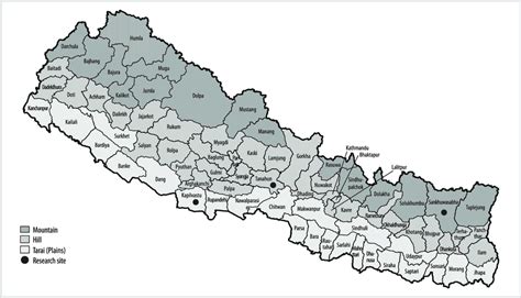 Map Of Nepal With 77 Districts, Updated Map Of Nepal With, 56% OFF