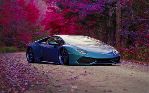 3840x2400 Blue Lamborghini Huracan Car 4k HD 4k Wallpapers, Images, Backgrounds, Photos and Pictures