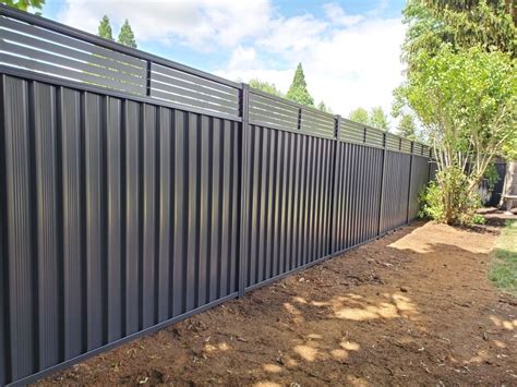 Types Of Metal Fence Panels - Design Talk