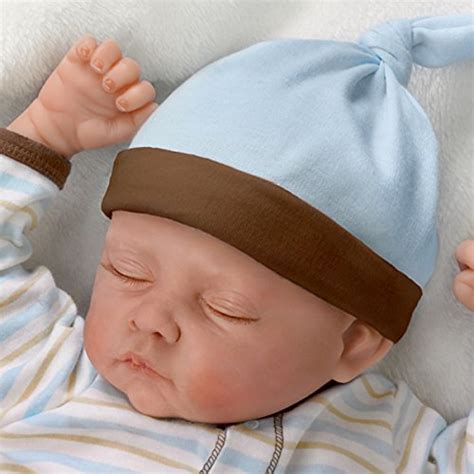 Sweet Dreams, Danny So Truly Real® Lifelike & Realistic Weighted Newborn Baby Boy Doll 19-inches ...