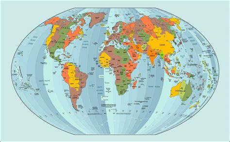 World map Time zones map 27137122 Vector Art at Vecteezy