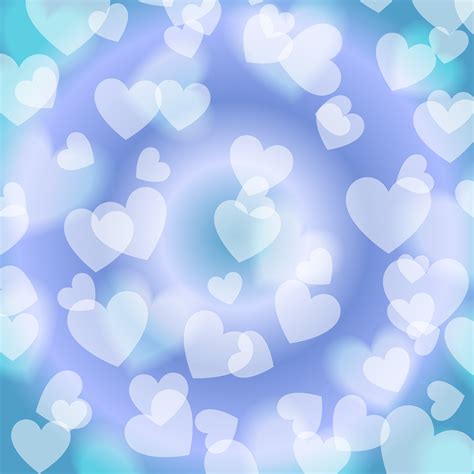 Blue Heart Bokeh, pattern, vector 543921 Vector Art at Vecteezy