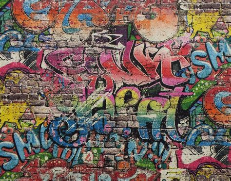 Brick Wall Graffiti Wallpapers - Top Free Brick Wall Graffiti Backgrounds - WallpaperAccess