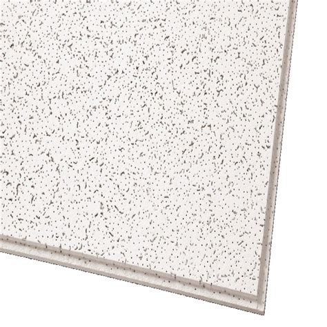 Shop Armstrong Cortega 12-Pack White Fissured 15/16-in Drop Acoustic Panel Ceiling Tiles (Common ...