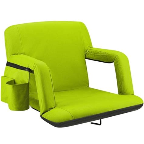 Alpcour Wide Reclining Stadium Seat With Armrests - 21" Lime : Target