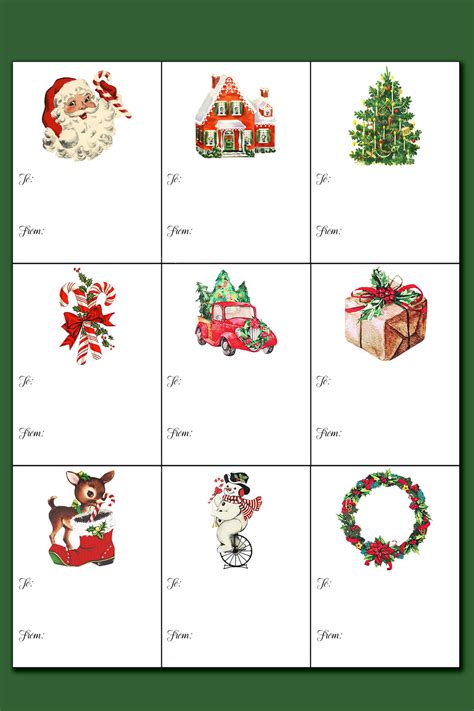 Free Printable Christmas Labels! Christmas Printable, 56% OFF