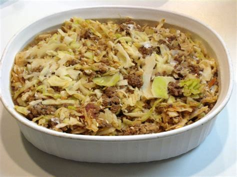 Cabbage, Beef and Rice Casserole - Freezer Meal - Preserved Home