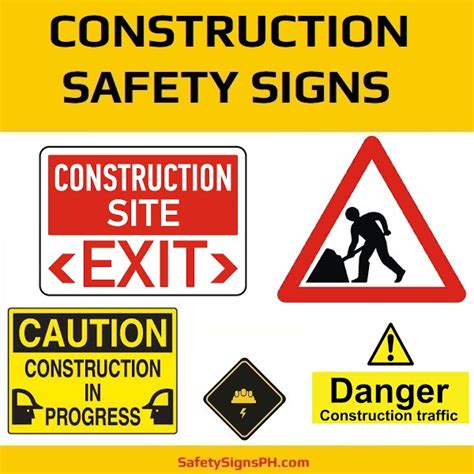 Construction Safety Signs - SafetySignsPH.com Philippines