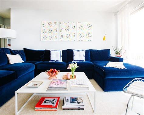 36+ Beautiful Blue Couch Living Room Decorating Ideas & Designs (2023)