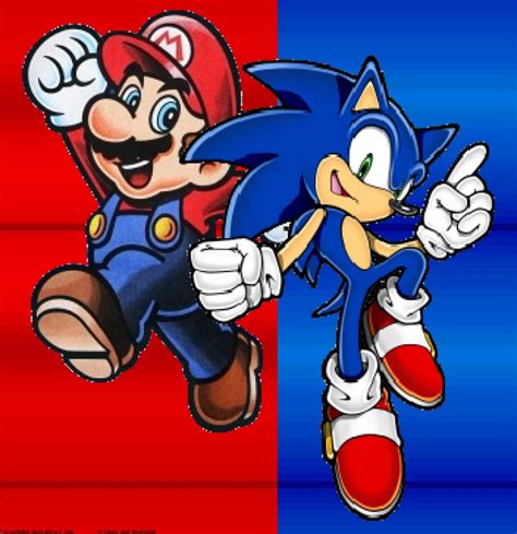 Sonic and Mario Wallpaper - WallpaperSafari