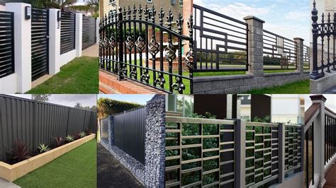 Discover Inspiring Modern Metal Fence Design Ideas for Your Home and Garden / Fencing design ...