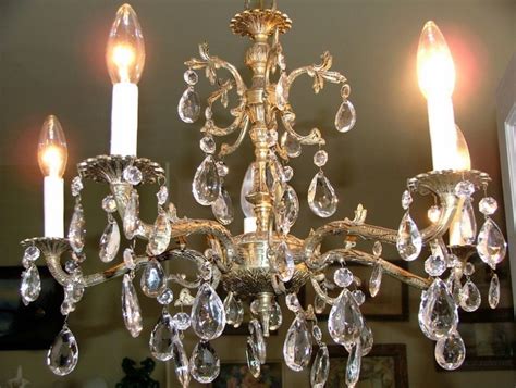 Dining Room Chandeliers: Antique Brass Chandelier