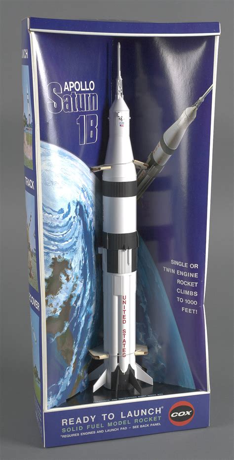 Rocket, Flying Model Kit, Saturn IB | National Air and Space Museum