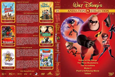 Walt Disney's Classic Animation Collection - Set 12 - Movie DVD Custom Covers - home on the ...