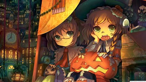 Halloween Anime Wallpaper - WallpaperSafari