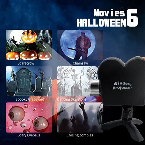 The best Halloween Projector, Halloween and Christmas Window Ghost Projector - Lessw Shop